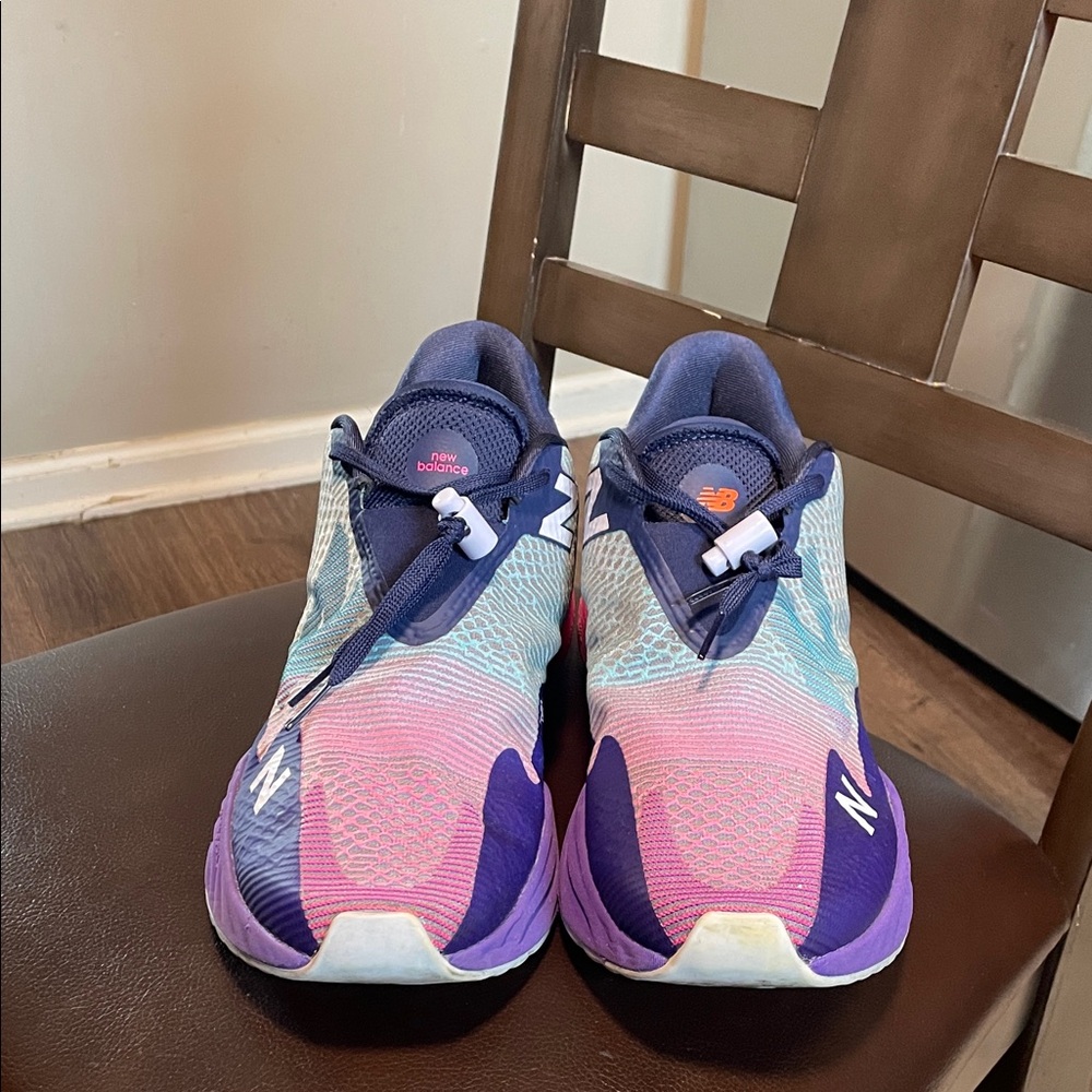 New Balance Blue, Pink & Purple Men’s Running Sneakers - Picture 2 of 5